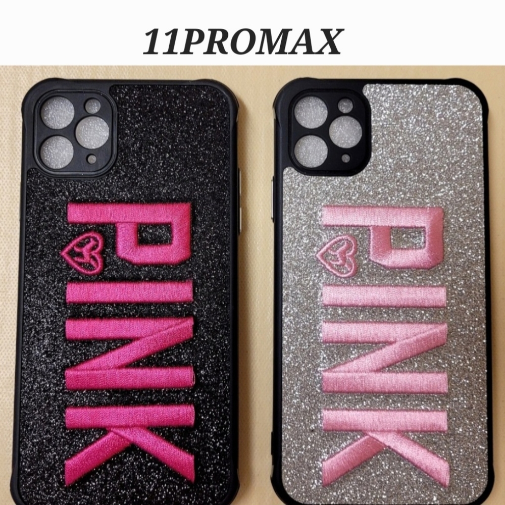 IPHONE CASES  color Black and silver.